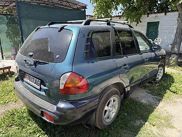 Продажа авто: Hyundai Santa Fe: 2002 г., 2.4 л, Автомат, Газ, Кроссовер — 3