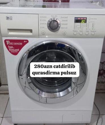 Paltaryuyan maşınlar: *Lg paltaryuyan drect drive 6kq* Tam işləkdir.Çürüyü pası