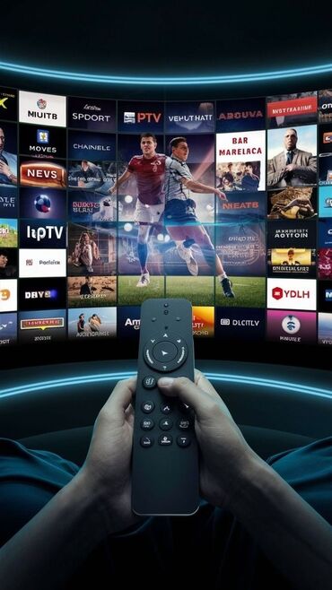 TV antenlər: TV kanalları Az Türk Rus ( 300+ Kanal ) Mənzilə gəlmədən Smart TV