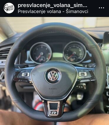 papuce su model: Presvlačenje obruča volana za sve tipove automobila i kombi vozila, na