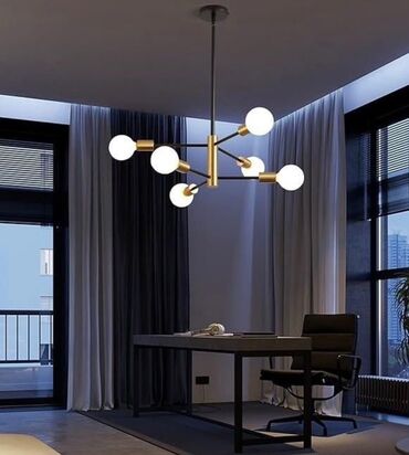 Çilçıraqlar: Çılçıraq, 6 lampa, Metal