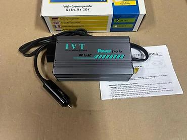 menta sadnice: IVT Power Inverter – prenosni pretvarač napona DC u AC - Ulaz (12 V — 1