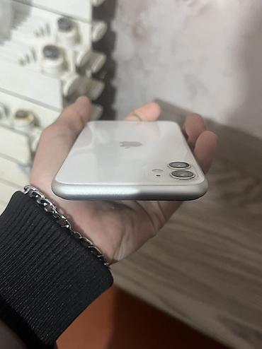 white: IPhone 11, 64 GB, White Titanium, Face ID, Barmaq izi, Simsiz şarj — 6