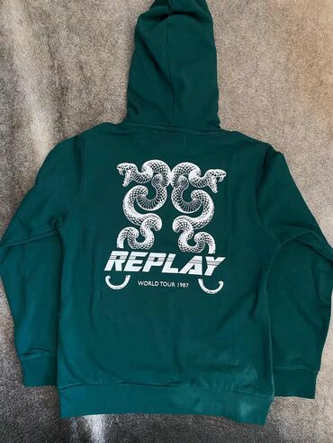 Duksevi: Duks sa kapuljačom Replay - Model: klasični hoodie sa učkurom na — 6
