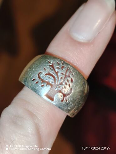 Prstenje: Unisex prsten, Handmade, Materijal: Srebro — 4