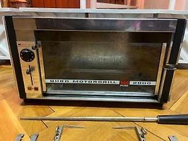 iris tv: Burg Motorgrill 2000 – električni roštilj/pećnica sa ražnjem - Model — 7