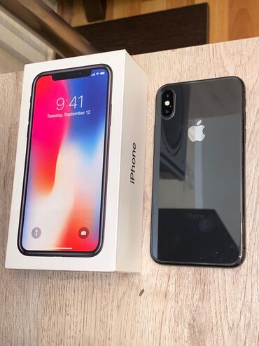 iphone 6s купить бу: IPhone X, 64 ГБ, Space Gray, Face ID