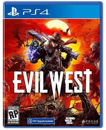 Oyun diskləri və kartricləri: Ps4 evil West