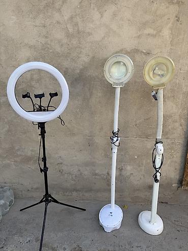 часы бишкек: Кольцевая LED-лампа на штативе с держателями для смартфонов - Большое — 4