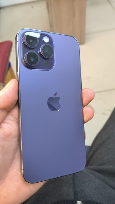 Apple iPhone: IPhone 14 Pro Max, Б/у, 512 ГБ, Deep Purple, Коробка, 88 %