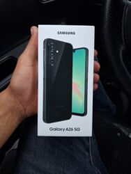 Audio: Samsung Galaxy A26, 512 GB, rəng - Qara, Zəmanət