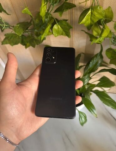 notebook tecili satilir: Samsung Galaxy A52, 128 GB, rəng - Qara, İki sim kartlı