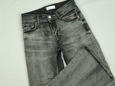Kobiety: Zara, Jeansy damskie, rozmiar 2XS
