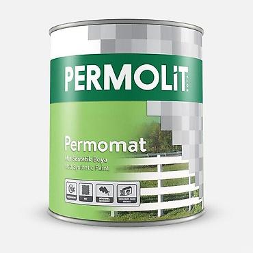 Divar üçün boyalar: Mat sentetik boya "PERMOLIT (0.75 L)"PERMOLIT MAT SENTETİK BOYA: 🔹 — 1