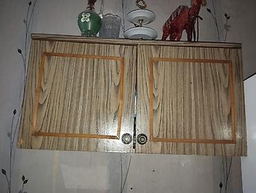 soba mətbəx: Paltar asmaq üçün şkaf dəsti - Material: taxta əsaslı panel (ağac — 2
