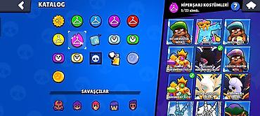 soyuducu evden satiw: Brawl Stars hesabı (Hesab ilk verilmir) - Kupa: 16,198 - Prestij — 8