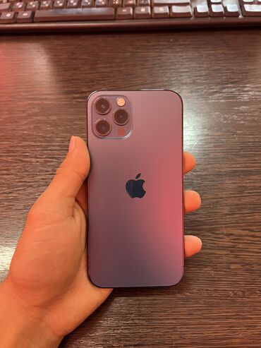 gəncə telefon: IPhone 12 Pro, 128 ГБ, Синий, Беспроводная зарядка, Face ID