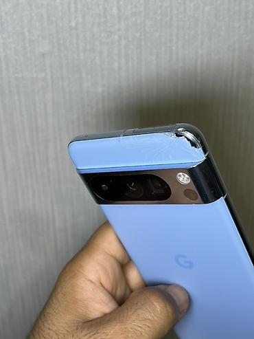 android auto: Google Pixel 8a, Б/у, 128 ГБ, цвет - Голубой — 7