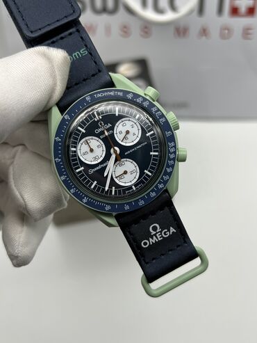 часы мужские оригинал: Часы Omega x Swatch Mission to Earth  ️Абсолютно новые часы ! ️В