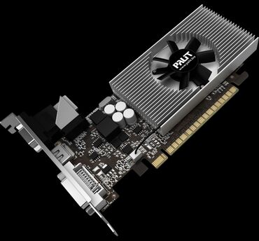 звуковая карта: Видеокарта, Б/у, Palit, GeForce GT, До 2 ГБ, Для ПК
