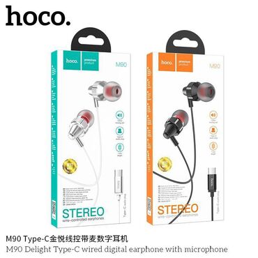 без проводной микрофон: M90 Delight Type-C проводные цифровые наушники с микрофоном