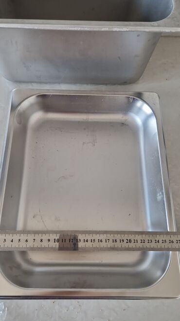 Tava-qazan dəstləri: Rəng - Gümüşü, Paslanmayan polad, Türkiyə — 14