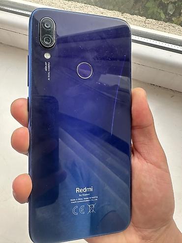 сканер: Redmi, Redmi Note 7, Б/у, 64 ГБ, цвет - Синий — 1