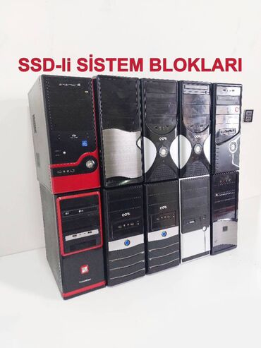 manitola: SSD-li Sistem Blokları Ofis üçün Sistem Bloku. Ətraflı parametrlər