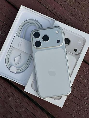 iphone hr: Apple iPhone 17 pro max(комплект) - Цвет: серебристый/белый (light — 1