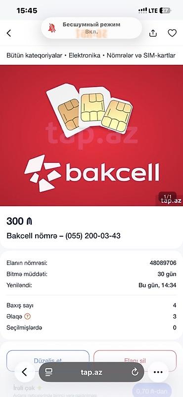 azercell operatorla elaqe: Bakcell nömrə – 055 200-03-43 - Operator: Bakcell - Nömrə formatı — 1