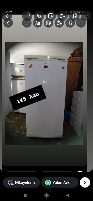 soyuducu binə: Б/у 3 двери Elatus Холодильник Продажа