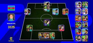 pes 2022 mobile: EFootball hesabı – yüksək reytinqli komanda və zəngin kart — 1