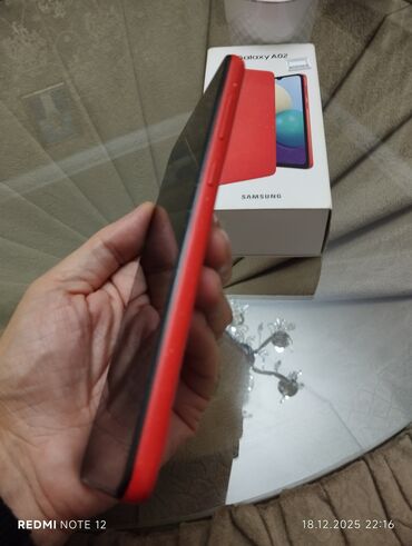 Samsung: Samsung Galaxy A02, rəng - Qırmızı, İki sim kartlı — 5
