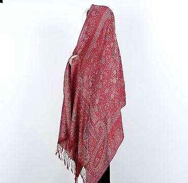Шарфы, палантины: Палантин/пашмир с жаккардовым восточным узором Каждую отдам за 250 сом — 2