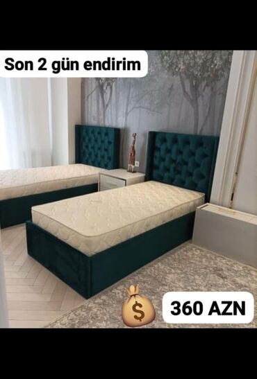 противопролежневый матрас бишкек: Yeni, Təknəfərlik çarpayı, Matras ilə