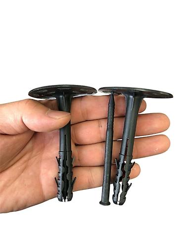 Дюбель-гвозди: Дюбель грибокдля фасадного утиплителя с металлическим гвоздем. ОПТОМ — 21