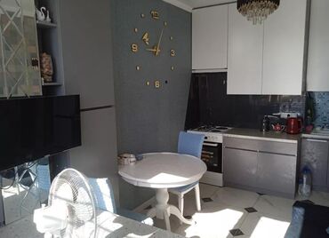 квартиры в рассрочку без первоначального взноса бишкек: 2 бөлмө, 43 кв. м, Элитка, 12 кабат, Евроремонт