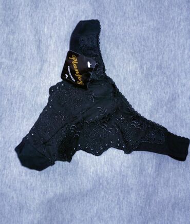 Трусики: Трусики, Стринги, С кружевом, Атлас, Италия — 5