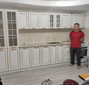 Кухонные гарнитуры: Кухонный гарнитур, Новый, цвет - Серый, ДСП, Бесплатная доставка — 30