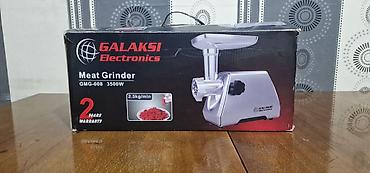 galaksi electronics: Ət çəkən maşın Galaksi, 3500 Vt, Revers ilə, İşlənmiş — 1