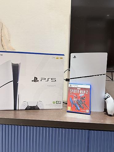 диски на пс 2: PlayStation 5 (модель Slim) с SSD 1 ТБ + игра Marvel’s Spider-Man 2 в — 2