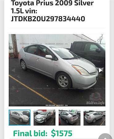 Toyota: Toyota Prius: 1.5 l | 2009 il Hetçbek — 20