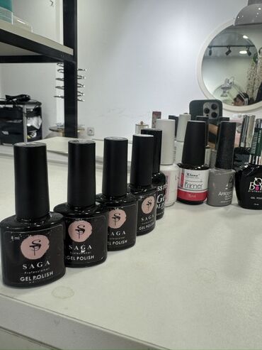 Manikür və pedikür məhsulları: Dırnaq üçün gel lak, 30 ml, Yeni — 23