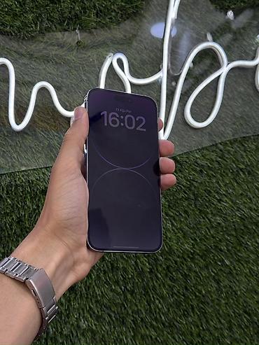 iphone usb: IPhone 14 Pro Max, 256 GB, Deep Purple, Zəmanət — 3