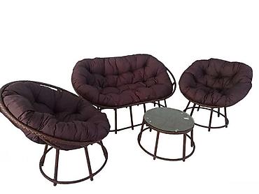 bag divanlari: Divan və kreslolar "Sofiya"Sofiya divan seti ZR0019 "Romaşka divan — 1