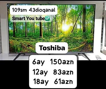 Televizorlar: 🔥İlkin ödenişsiz ✔️ Tek şexsiyet vesiqesi ile kredit ✔️ Zaminsiz — 6