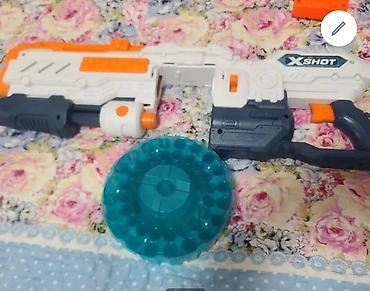 Другие игровые комплексы: Игровой набор: бластер X-Shot + твистер‑самокат (трёхколёсный — 3