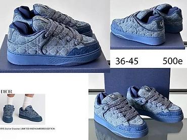 Patike: VRHUNSKI DIOR MODELI, ULTRA HIT | Novo! ! ! Prelepe kozne patike — 4