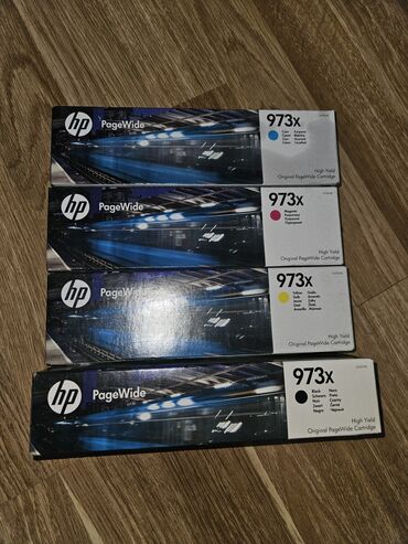 tab a6: HP PageWide orijinal kartriclər – 973X seriyası. Göstərilən qiymət