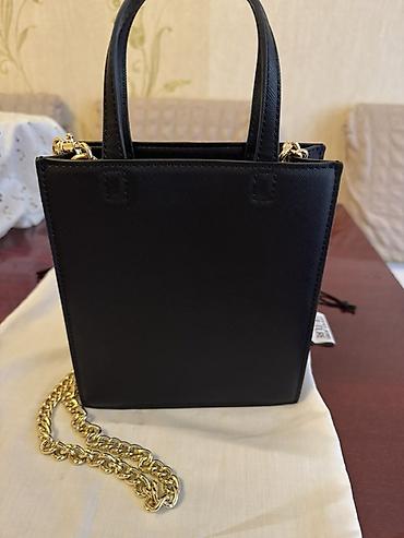 Çantalar: Versace Jeans Couture kiçik ölçülü çanta - Rəng: qara - Material — 1